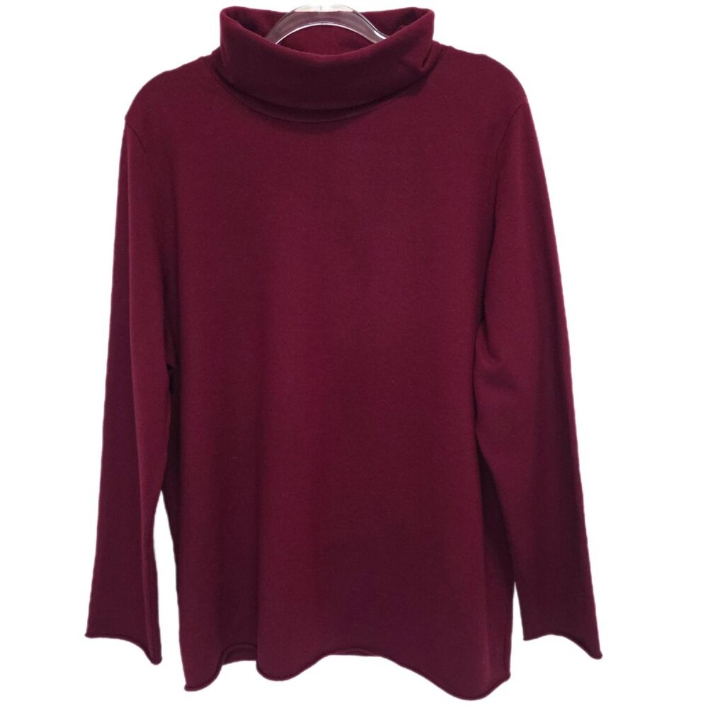 1328 Labo.Art Made in Italy Relaxed Fit Cowl Neck Wool Pullover Sweater Sz.1